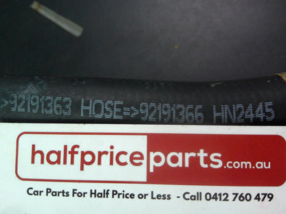 Holden VT/VX/VY/VY Commodore/WK/WL Statesman/HSV Clubsport/GTS Genuine Heater Bypass Hose New Part