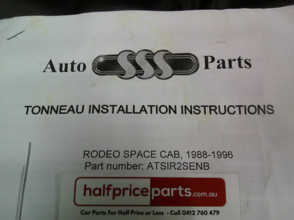 Holden TF Rodeo Space Cab/Extra Cab Tonneau Kit (Bungee Rope) New Part