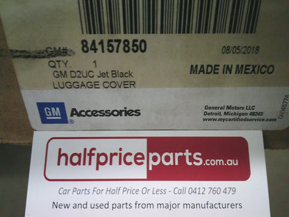 Holden Equinox Genuine Jet Black Luggage Shade Assembly New Part