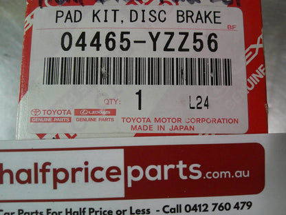 Toyota Hilux 2WD Genuine Front Disc Brake Pad Set New Part