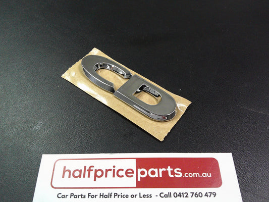 Holden AH Astra Genuine Chrome Rear CD Emblem New Part