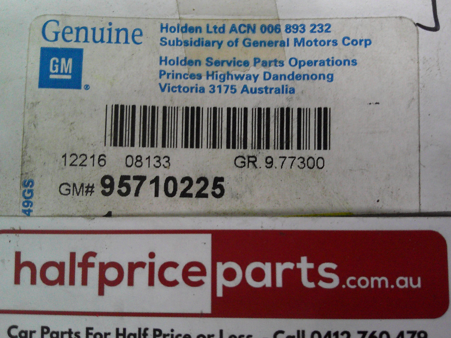 Holden RA Rodeo Genuine Light And Phone Switch New Part