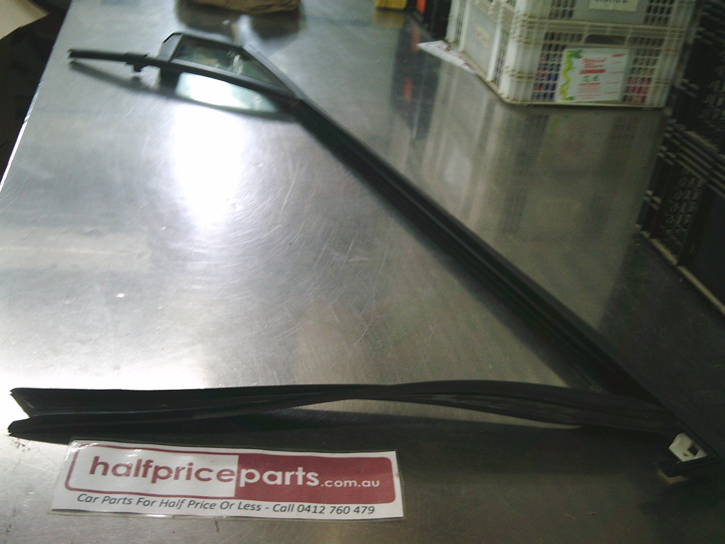 Holden PJ Astra Genuine Left Hand Front Window Channel And Quarter Glass New Part