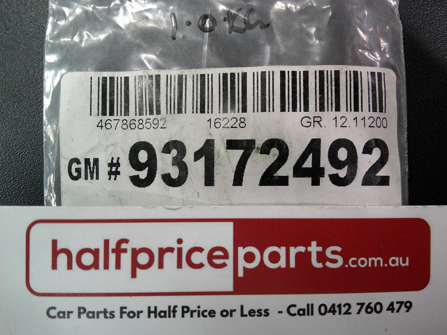 Holden AH Astra Genuine Chrome Rear CD Emblem New Part
