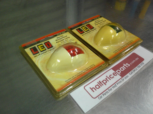 LED Autolamps 12-24 Volt Navigational Lamps Port & Starboard New part