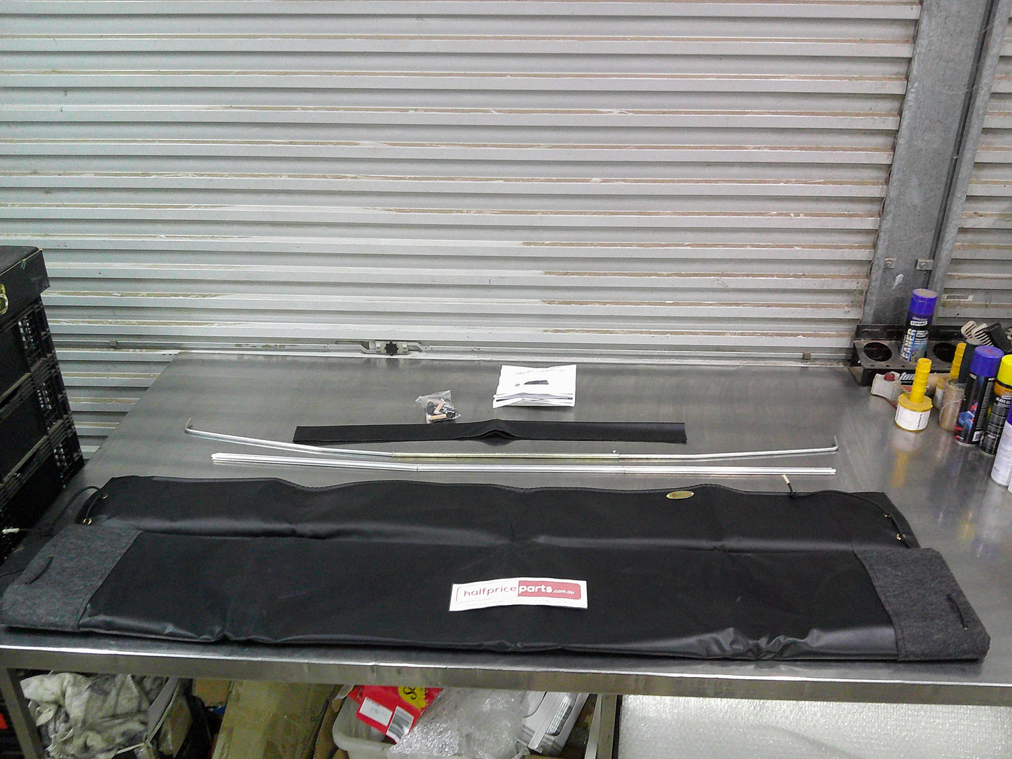 Ford Courier/Mazda B-Series Super Cab Tonneau Cover Kit (Bungee Rope) New Part