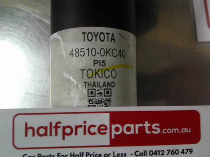 Toyota Hilux 2.8Ltr D4D GUN126 4x4 Genuine Front Spring And Shock Absorber (Sold As Pair Only) Used Part