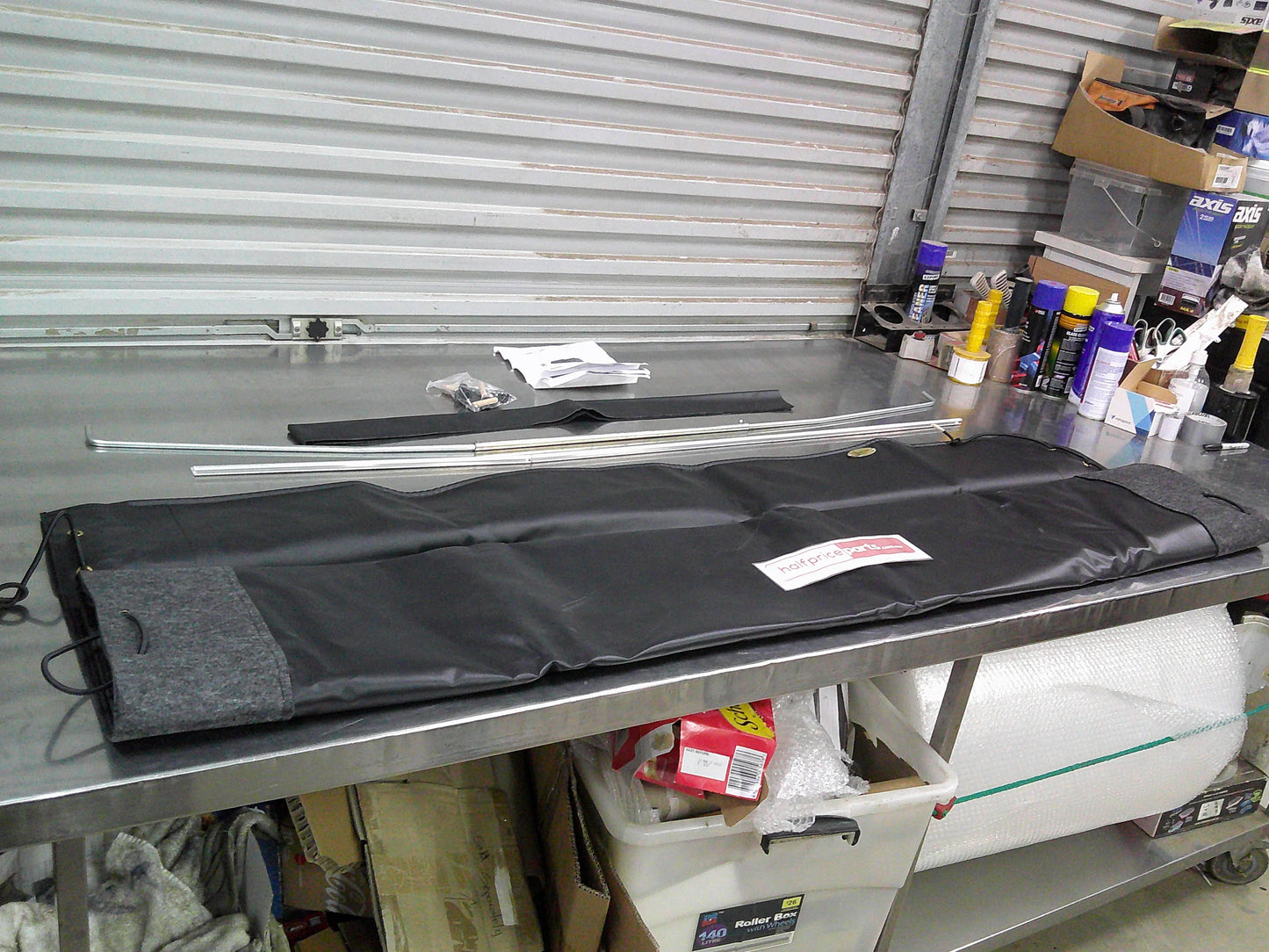 Ford Courier/Mazda B-Series Super Cab Tonneau Cover Kit (Bungee Rope) New Part