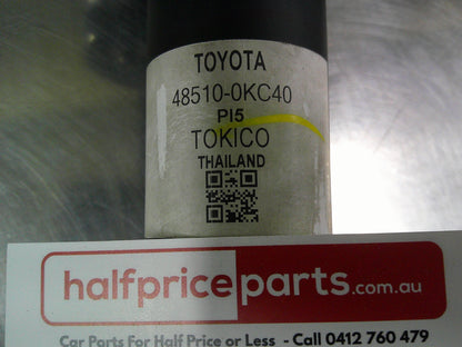 Toyota Hilux 2.8Ltr D4D GUN126 4x4 Genuine Front Spring And Shock Absorber (Sold As Pair Only) Used Part