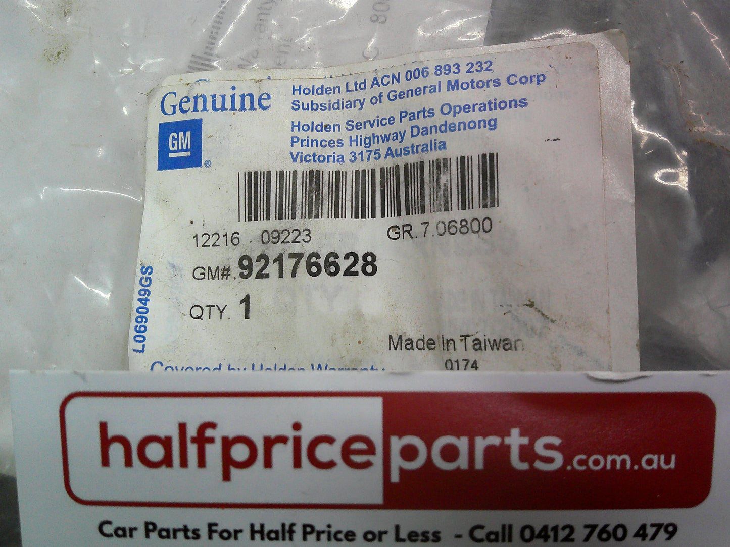 Holden VY Commodore Ute Genuine Trailer Wiring Harness New Part