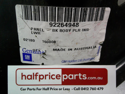 Holden VE Wagon Commodore/WM Statesman Genuine Right Hand Rear Body Pillar Inner Lower Panel New Part