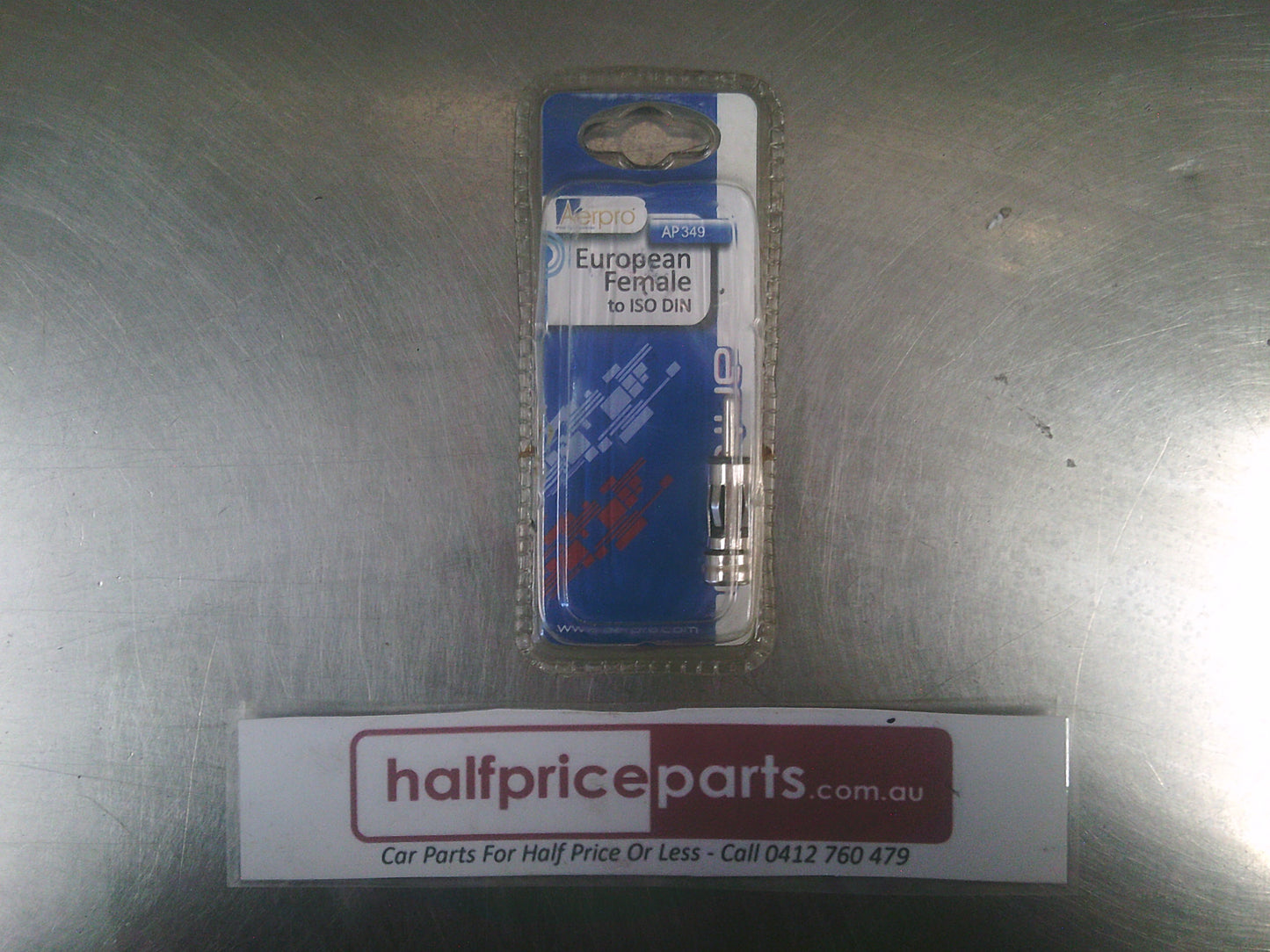 Aerpro European To ISO Pin Antenna Adaptor New Part