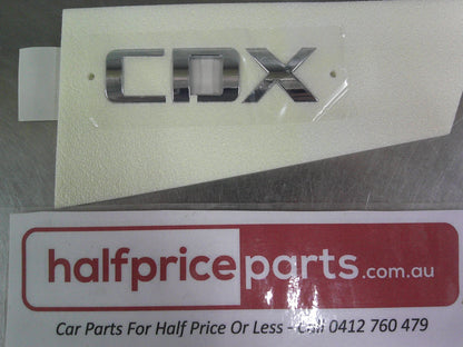 Holden JG/JH Cruze Genuine Boot CDX Chrome Emblem New Part