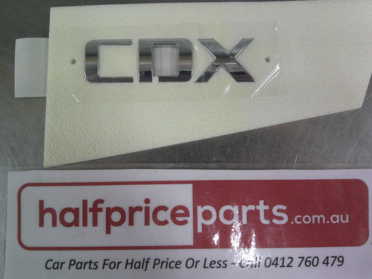 Holden JG/JH Cruze Genuine Boot CDX Chrome Emblem New Part