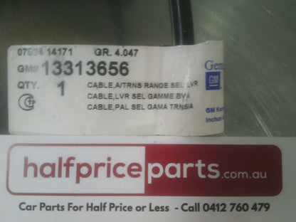 Holden PJ Astra Genuine Gear Selector Control Cable New Part