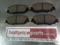 Toyota Corolla/Prius Genuine Front Disc Brake Pad Set New Part