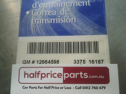 GM Alternator And A/C Compressor Belt Suits Holden/Mercedes-Benz/Renault New Part