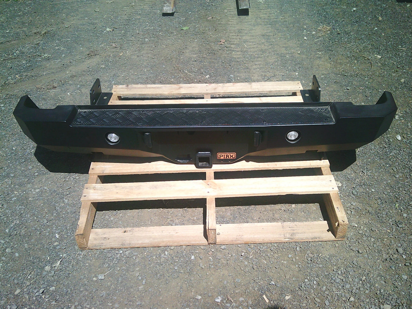 Piak Premium Steal Rear Step And Tow Bar Suits Toyota Hilux With Tub (Step And Bar Only No fitting Kit)  New Part
