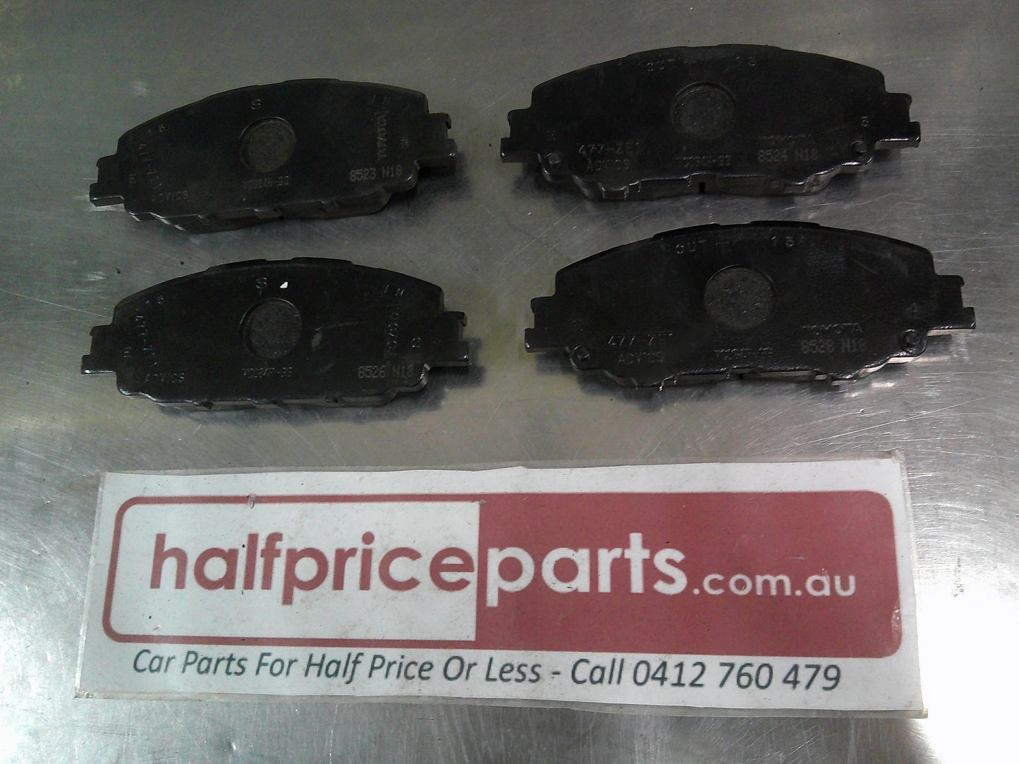 Toyota Corolla/Prius Genuine Front Disc Brake Pad Set New Part