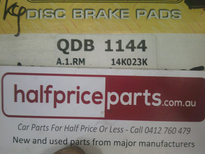 QFM / Bendix Performance Ceramic Rear Set Brake Pads Suits Nissan Skyline / Stagea New Part