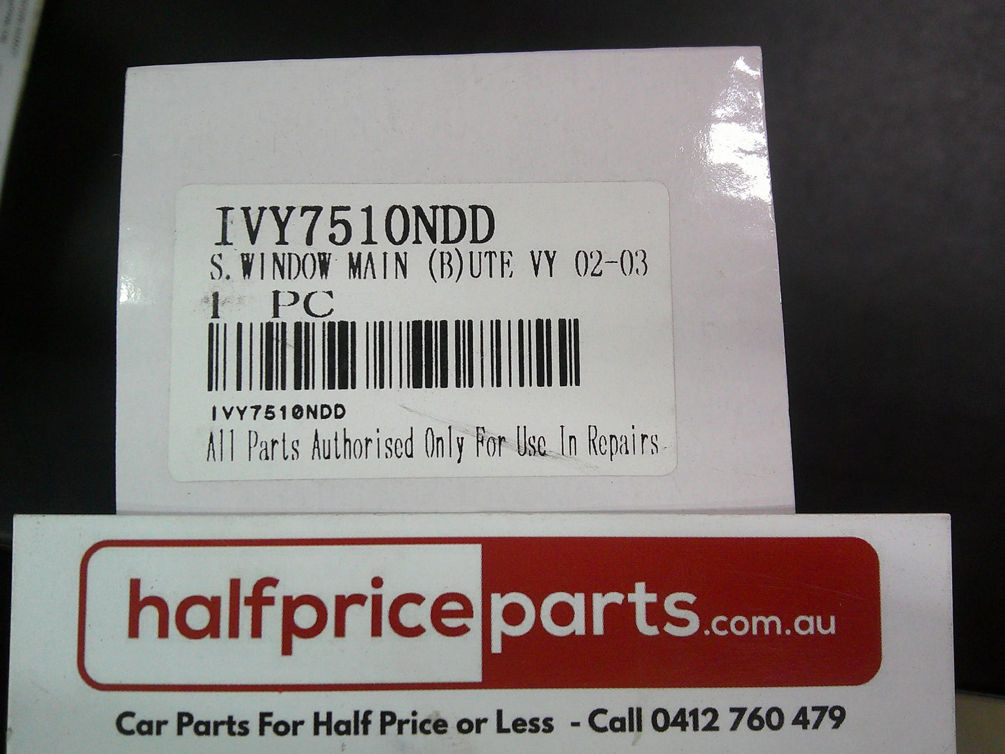 SSS Auto Front Power Window 2 Button Suits Holden VY/VZ Ute New Part