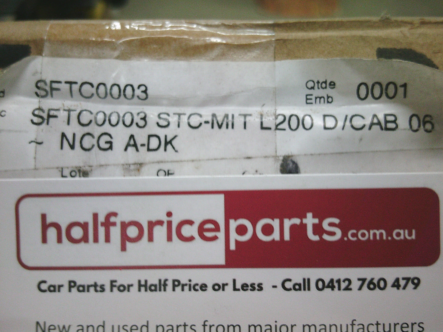 EGR Tonneau Cover A-Deck Suits Mitsubishi ML Triton Dual Cab - New Part