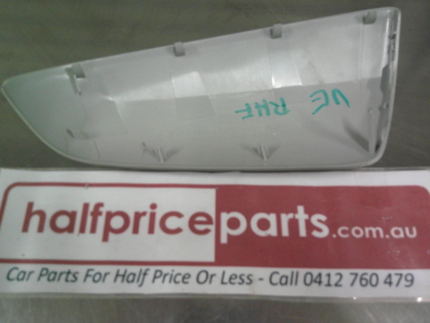 Holden VE Commodore Genuine Right Hand Exterior Mirror Cover (Unpainted) Used Part