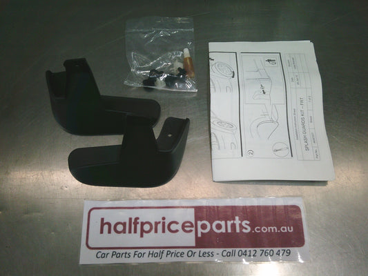 Holden Barina Spark Genuine Front Moulded Mud Flap Set - New Part