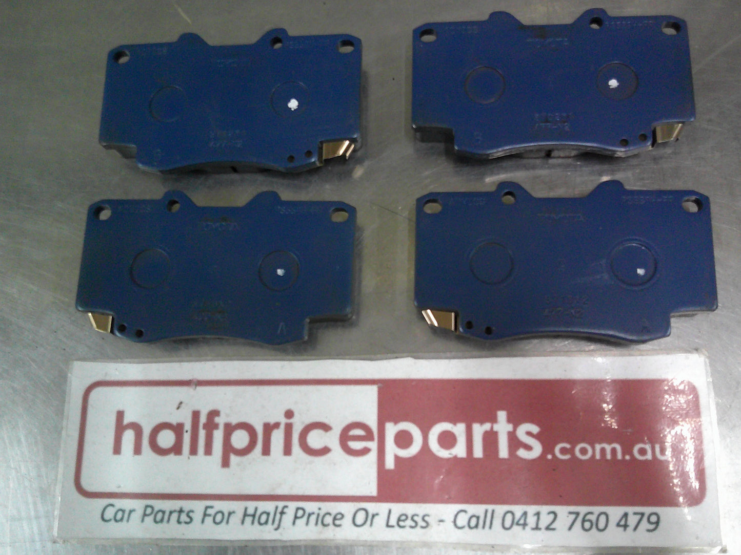 Toyota Hilux 2WD Genuine Front Disc Brake Pad Set New Part