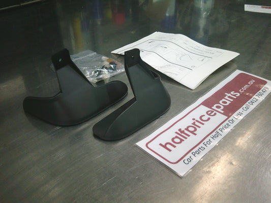 Holden Barina Spark Genuine Front Moulded Mud Flap Set - New Part