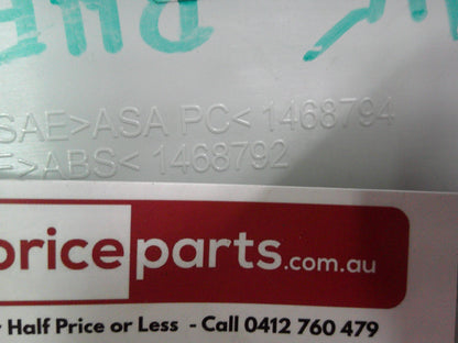 Holden VE Commodore Genuine Right Hand Exterior Mirror Cover (Unpainted) Used Part