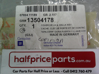 Holden Astra/Trax/Barina Genuine Transmitter Cover Key New Part
