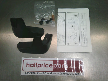 Holden Barina Spark Genuine Front Moulded Mud Flap Set - New Part