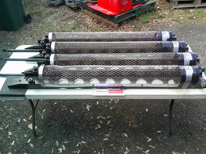 Truck Exhaust 180 Degree Guard With Brackets (Sold Per Each) New Part