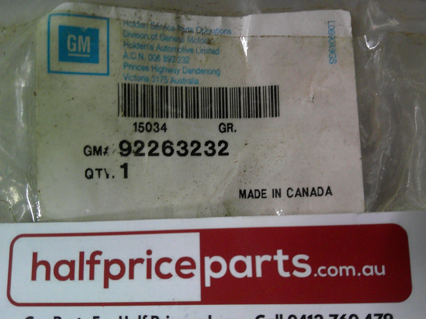 Holden VF Commodore/WN Caprice Genuine Transmission Auxiliary Fluid Cooler Inlet Pipe New Part