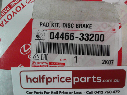 Toyota Rav4/Camry Hybrid/Lexus ES350 Genuine Rear Brake Pad Set New Part