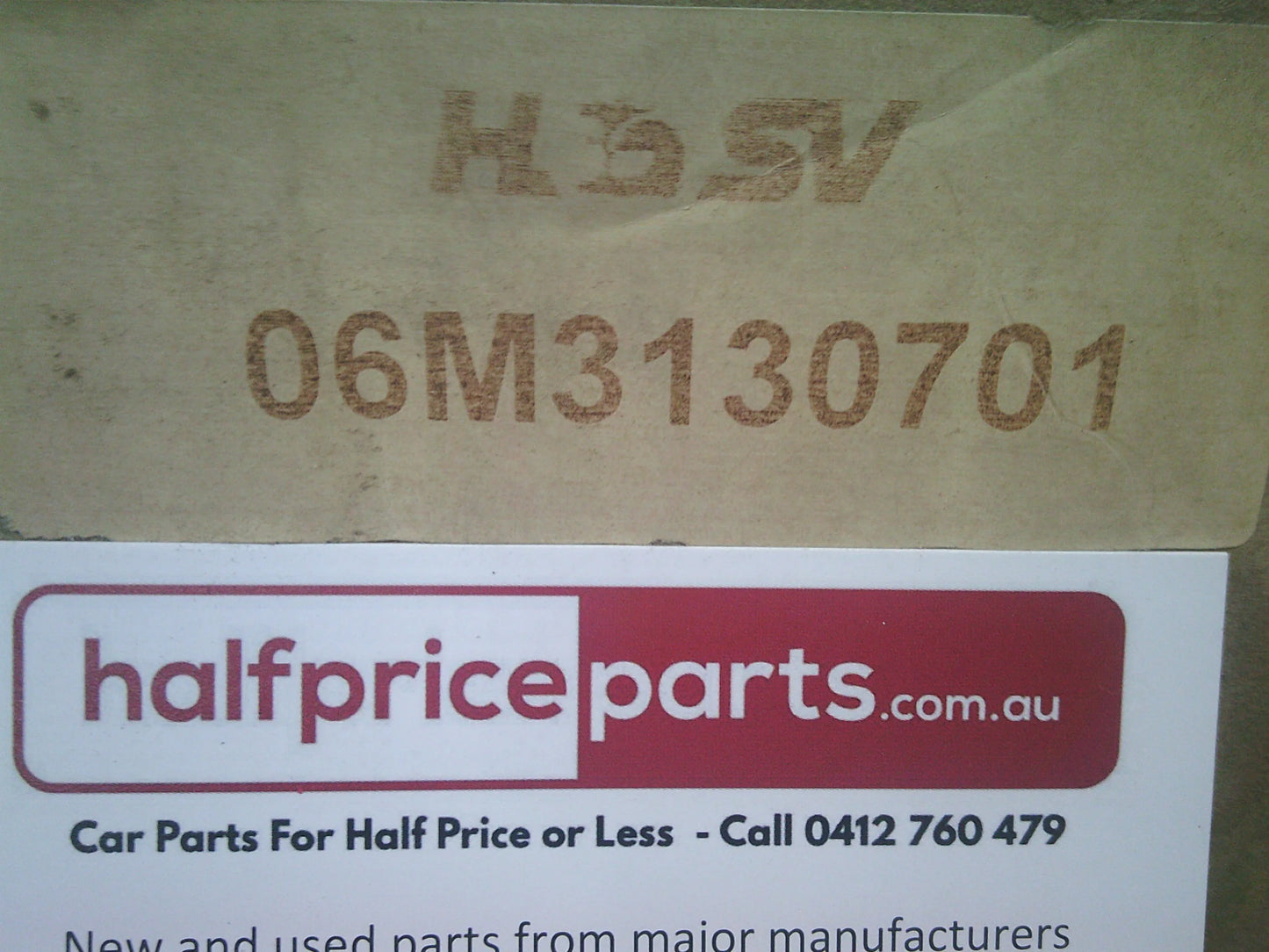 Holden HSV VE Commodore LS2 Genuine Upper Air Box Top New Part