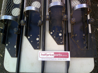 Truck Exhaust 180 Degree Guard With Brackets (Sold Per Each) New Part