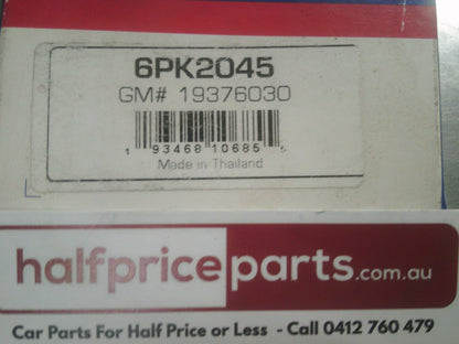 ACDelco Drive Belt Suits Holden/Jeep/Suzuki New Part