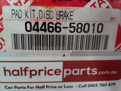 Toyota Tarago Genuine Rear Disc Brake Pad Set New Part