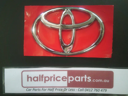 Toyota Camry ACV36 Genuine Rear Boot Chrome Emblem New Part
