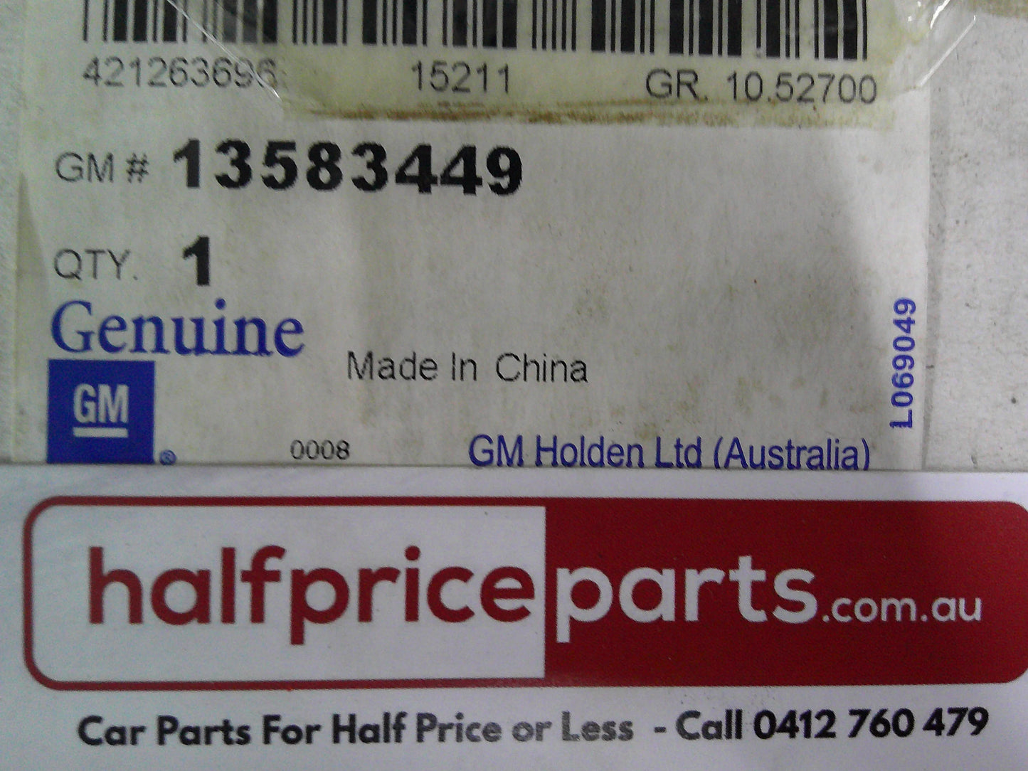 Holden VF Commodore/WN Caprice Caprice Genuine Right Hand Front Door Handle Base New Part