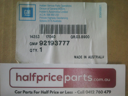 Holden VE Commodore Genuine Fuel Filter Assembly - New Part