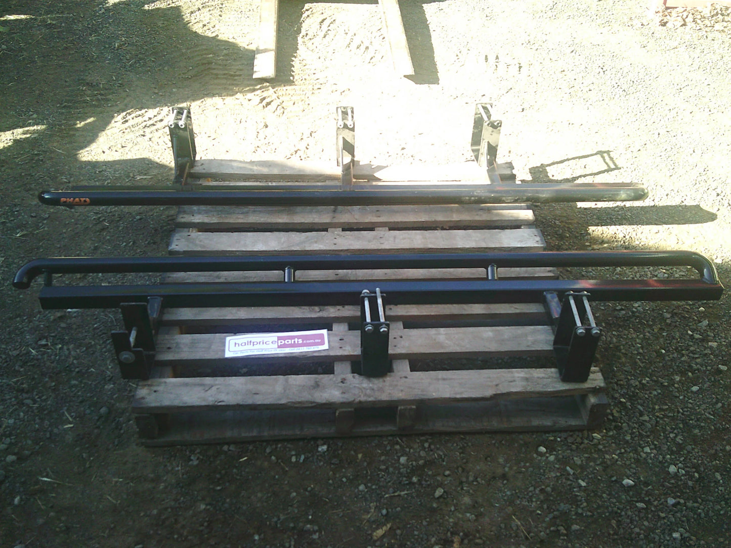 Phat Angled Rock Sliders Both Left And Right (WE HAVE NO INFORMATION ON WHAT THEY FIT NEW PART
