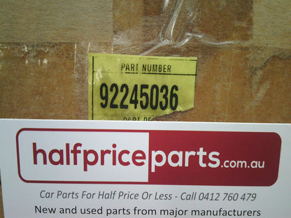 Holden VE/VF Commodore Ute Genuine Front Side Draining Cover Gutter New Part