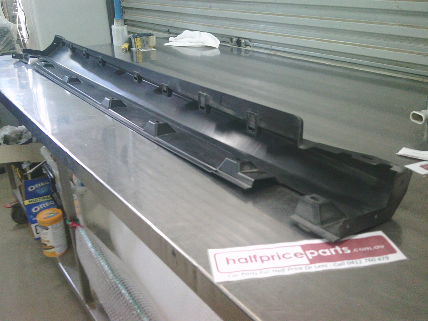 Mercedes Benz ML Genuine Left Side Skirt Trim (Unpainted Grey) New Part