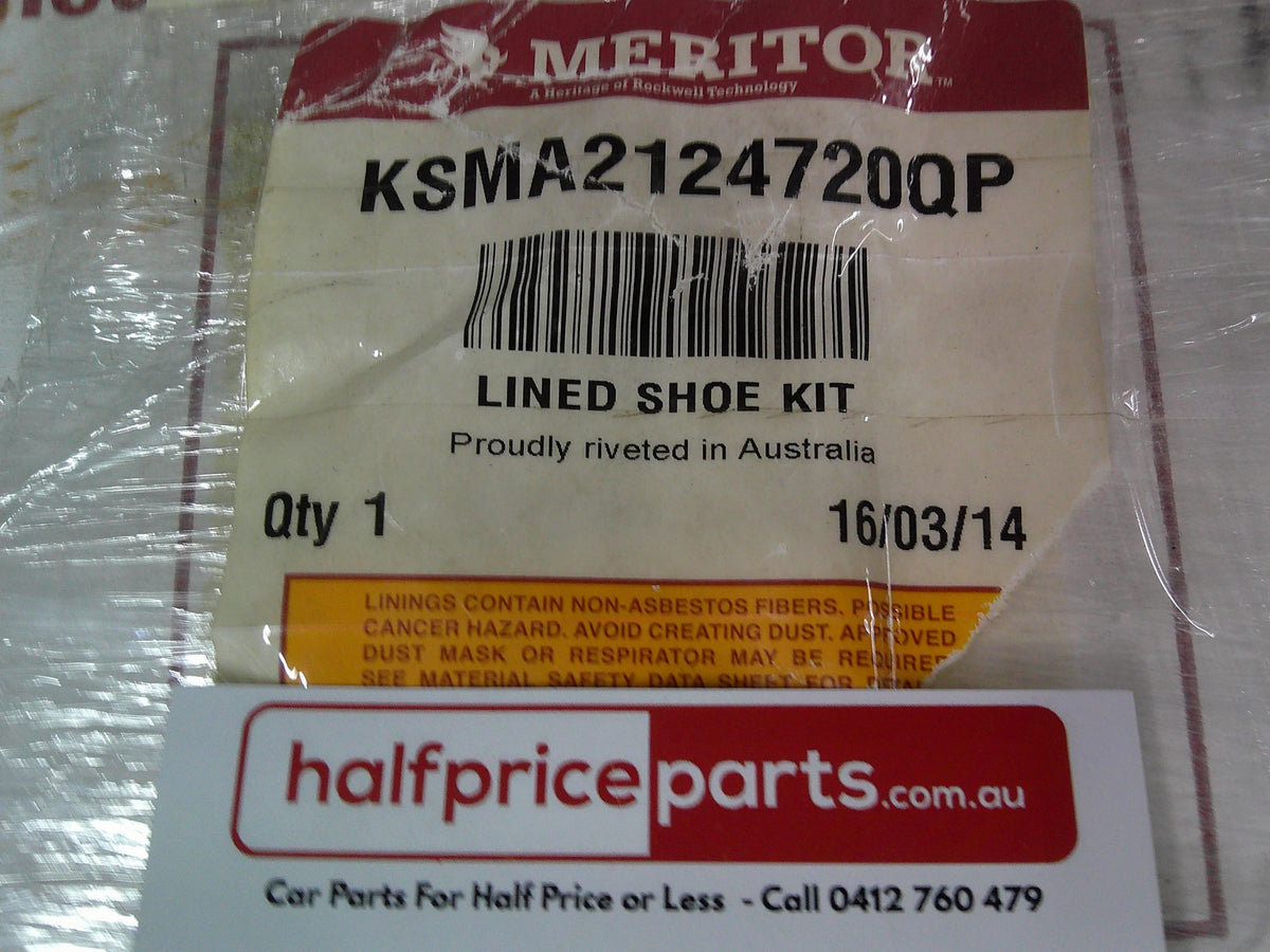 Meritor Brake Shoe Suits Kenworth C Series C500/C501/C508/C509/C510/C540 (Missing 1 Spring) New Part