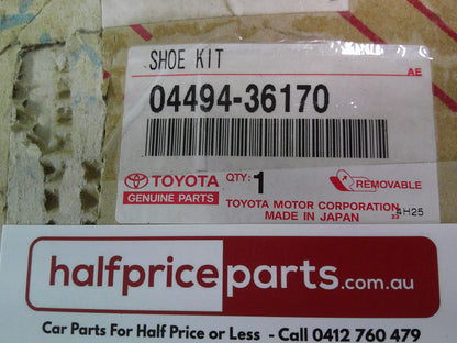 Toyota Dyna 200 Genuine Front Brake Shoes Set Of 4 New Part