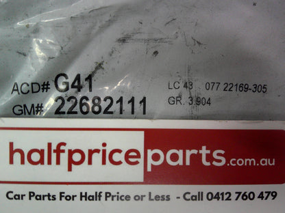 Holden VE Commodore Genuine Fuel Pump O Ring Seal New Part