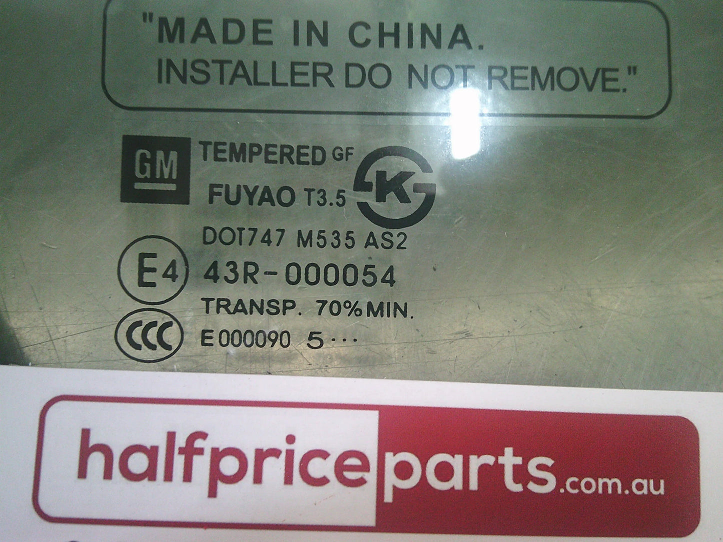 Holden JH Cruze Genuine Left Hand Rear Side Quarter Glass New Part